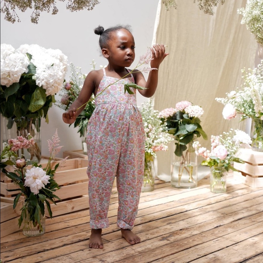 Nellie Quats Liberty Print romper 2-3T